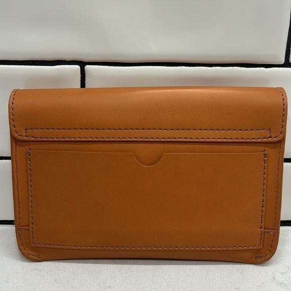 Moral Code Sadie Clutch Cognac NWT - Picture 6 of 16
